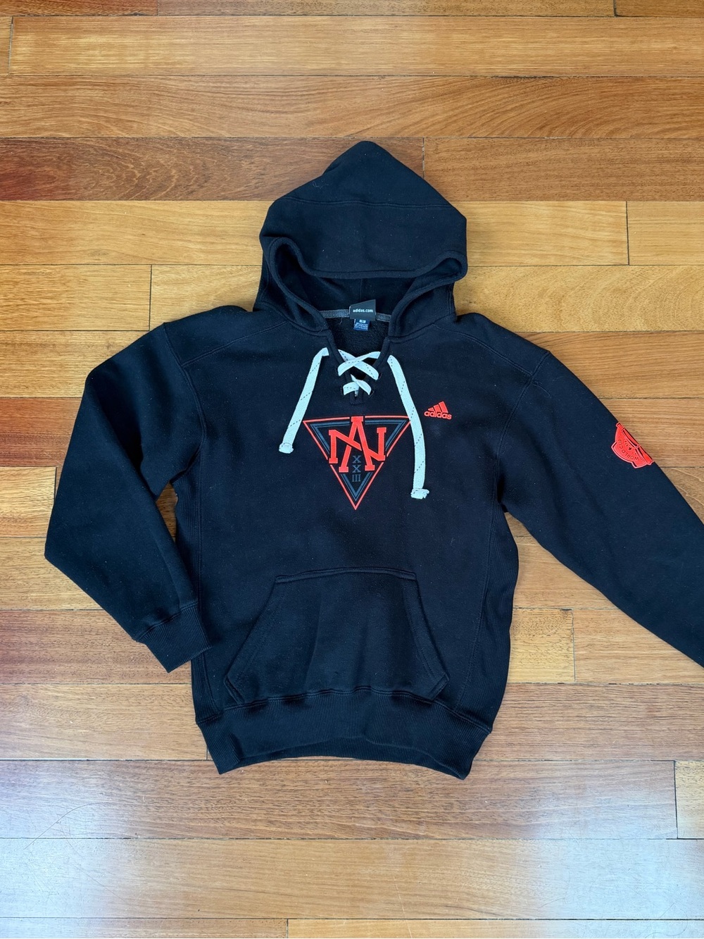 Adidas 2016 World Cup of Hockey Team North America Lace-Up Hoodie